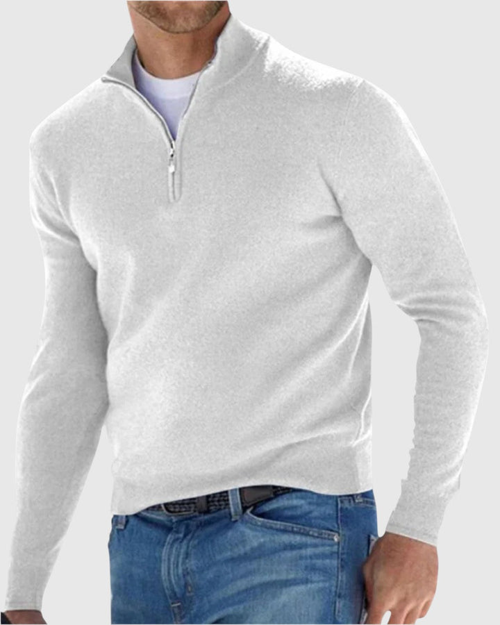 Libuše - Elegancki sweter z zamkiem