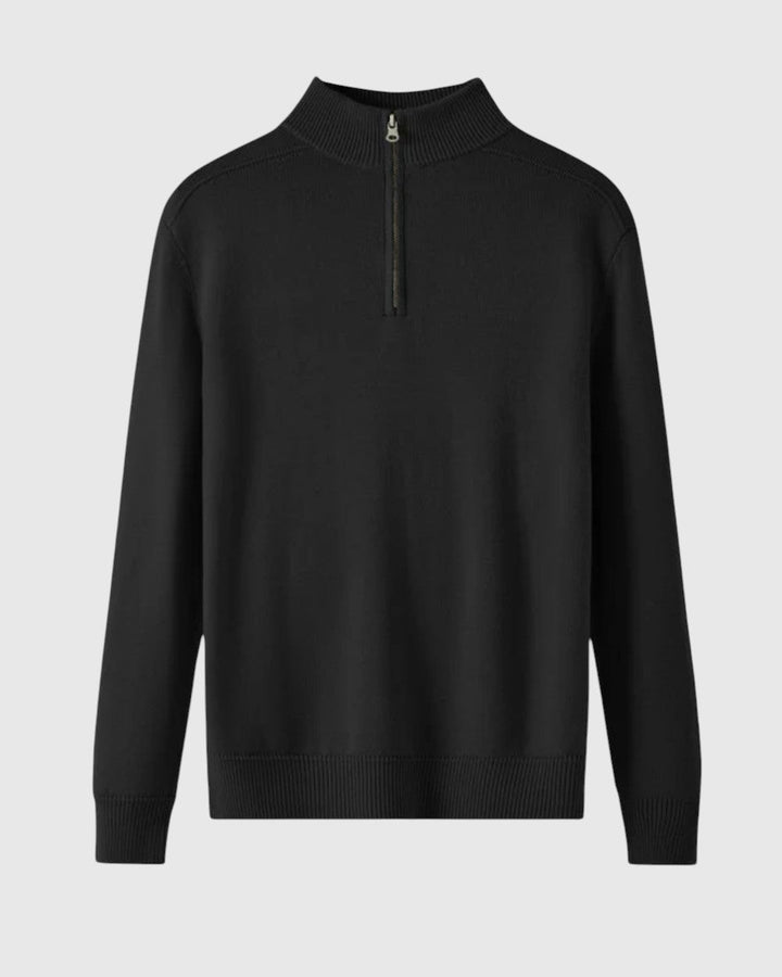 Libuše - Sweter z zamkiem z wełny merino Capri