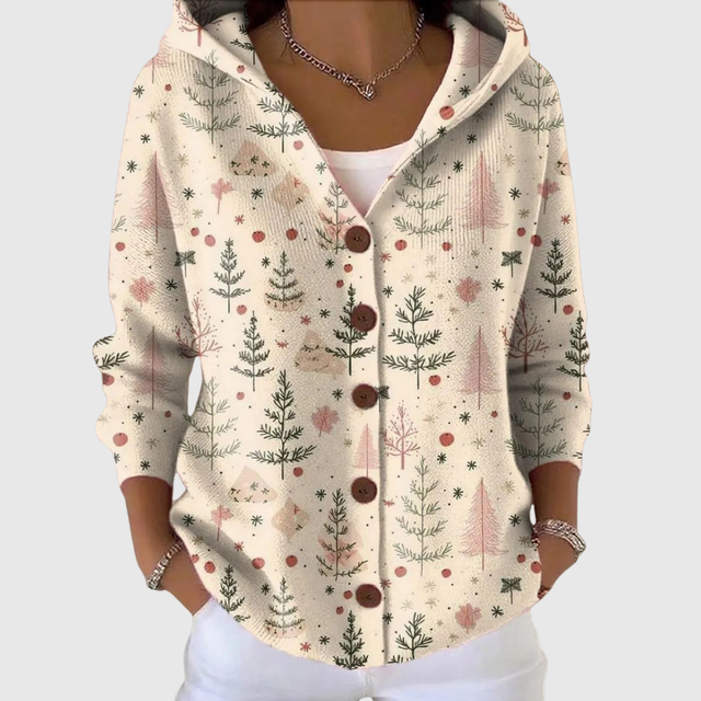 Sweter z Kapturem w Stylu Komfortowym