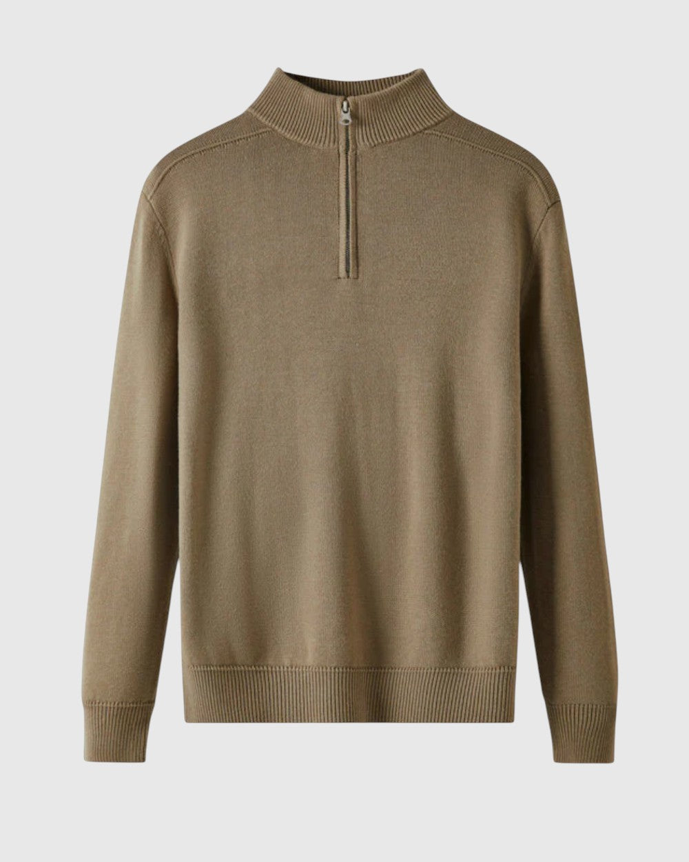 Libuše - Sweter z zamkiem z wełny merino Capri