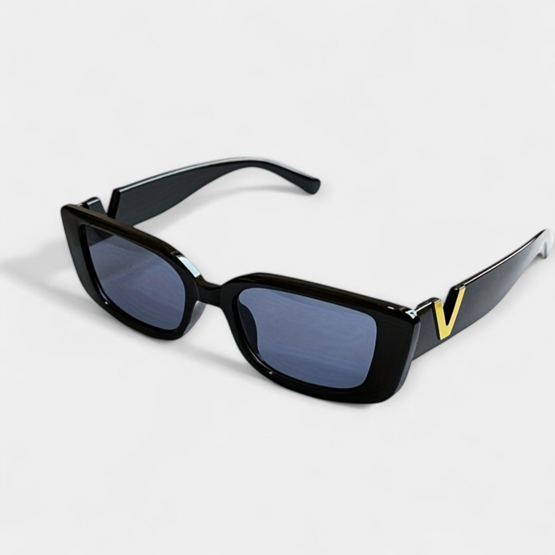 Retro kwadratowe okulary