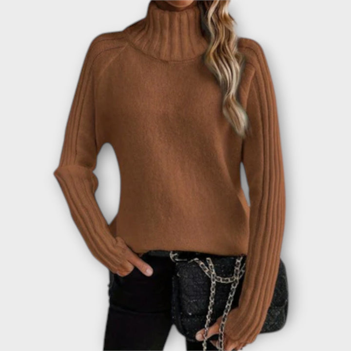 Hannah - Elegancki sweter pleciony