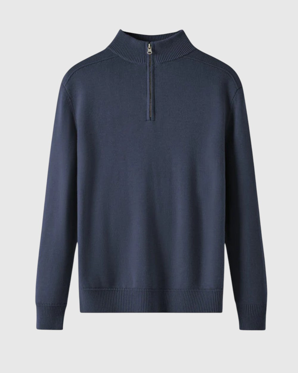Libuše - Sweter z zamkiem z wełny merino Capri