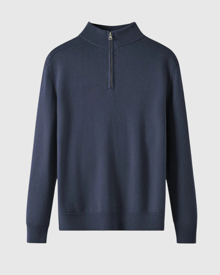 Libuše - Sweter z zamkiem z wełny merino Capri