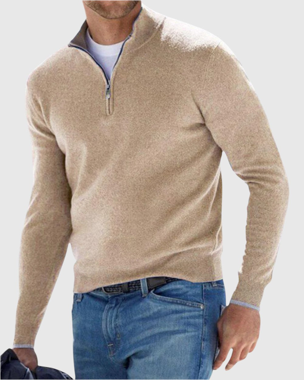 Libuše - Elegancki sweter z zamkiem