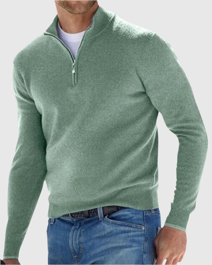 Libuše - Elegancki sweter z zamkiem