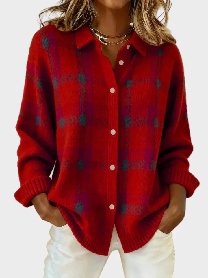 Anny - Stylowy sweter pleciony