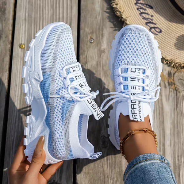 Airsynq - oddychające damskie sneakersy na całodniowy komfort
