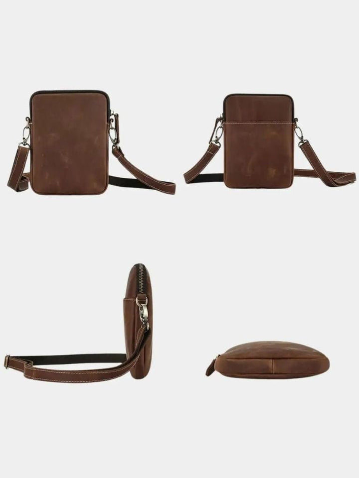 Carl™ - Minimalistyczna Skórzana Torba na Ramię