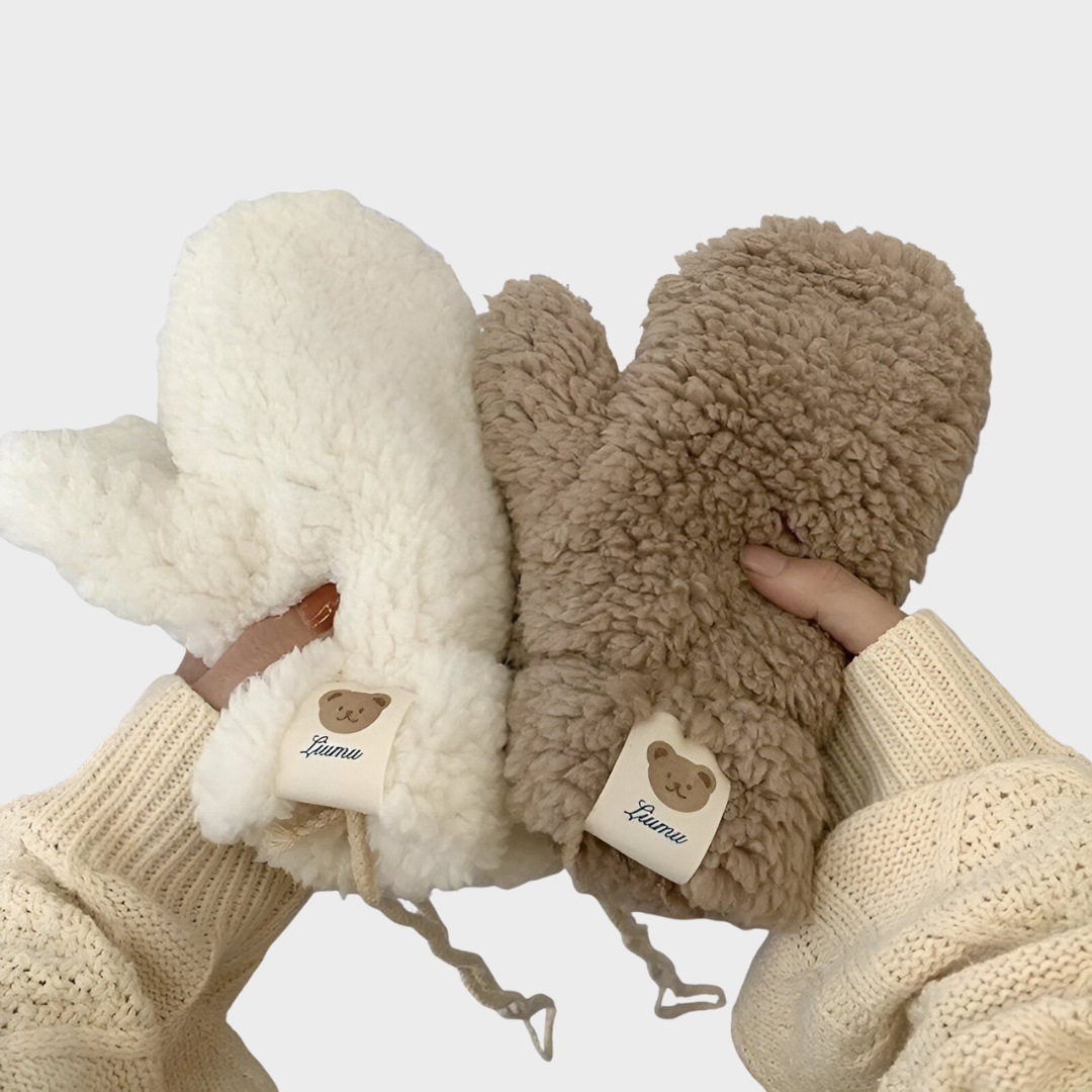 Klara – Pluszowe Rękawiczki Teddy