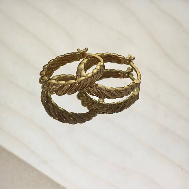 Kolczyki Twist w stylu Twist
