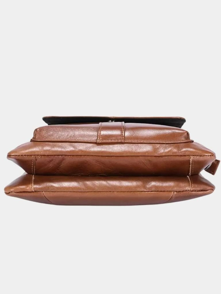Henrik™ - Vintage Skórzana Torebka na Ramię