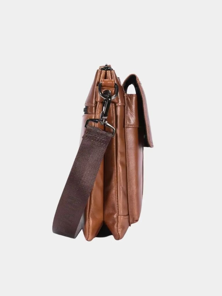 Henrik™ - Vintage Skórzana Torebka na Ramię