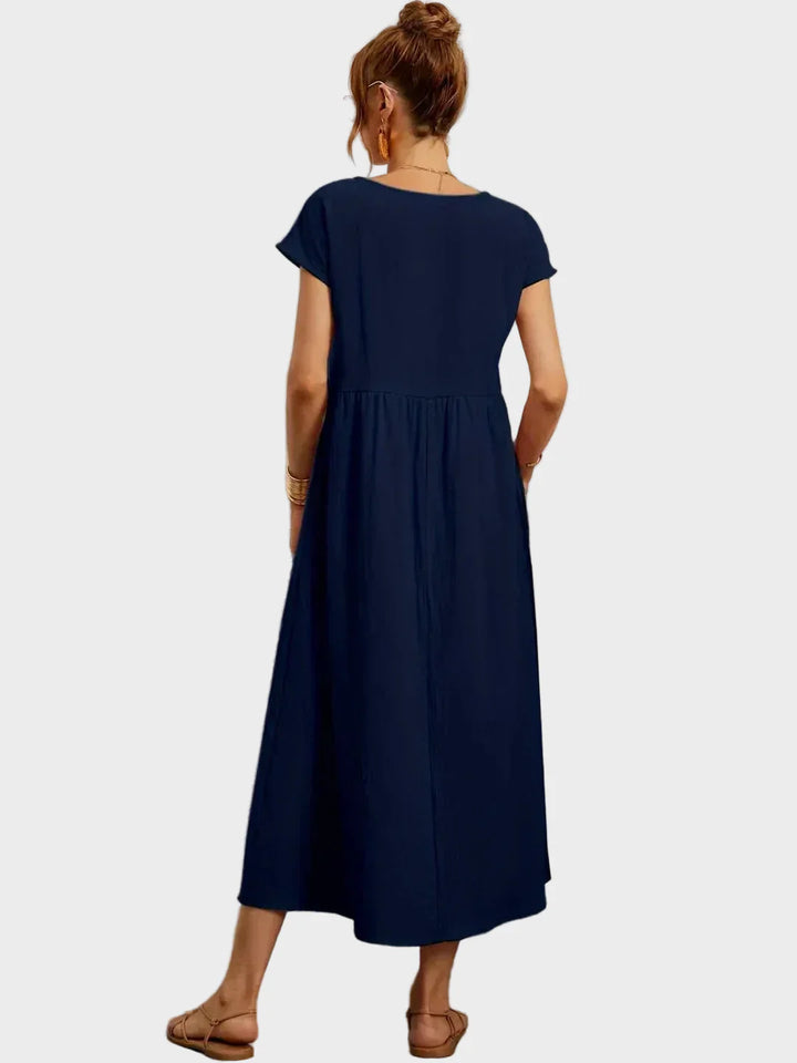 Gabrielle™ — Midi sukienka w eleganckim, ponadczasowym stylu