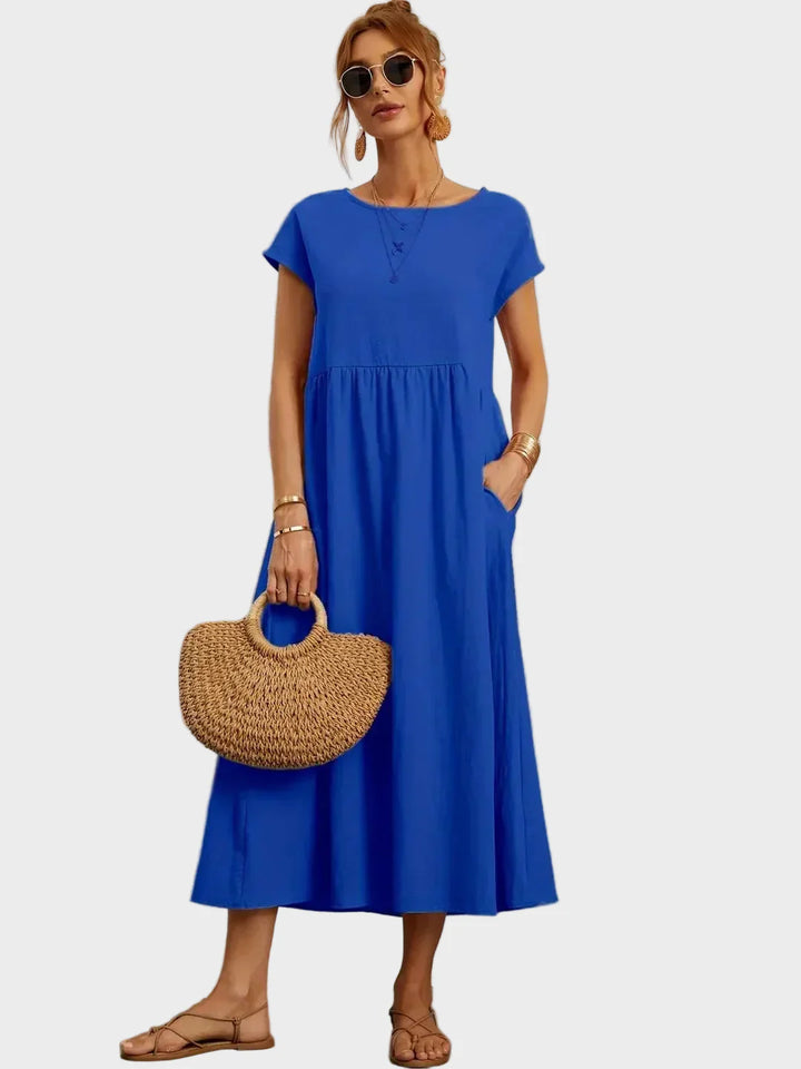 Gabrielle™ — Midi sukienka w eleganckim, ponadczasowym stylu