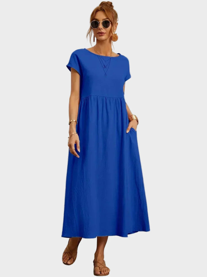 Gabrielle™ — Midi sukienka w eleganckim, ponadczasowym stylu