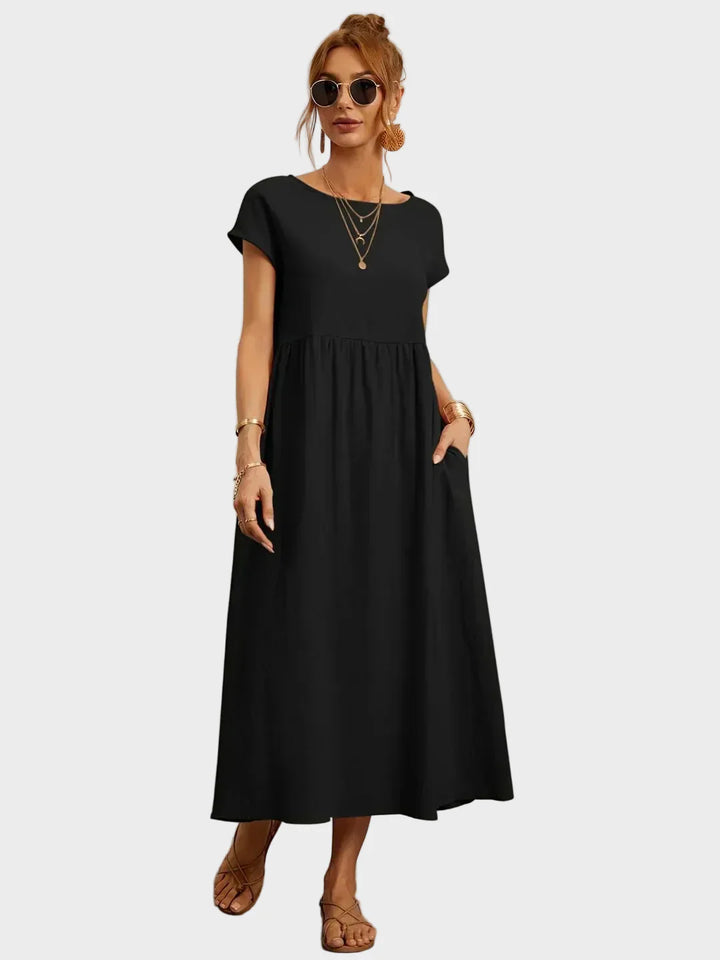 Gabrielle™ — Midi sukienka w eleganckim, ponadczasowym stylu