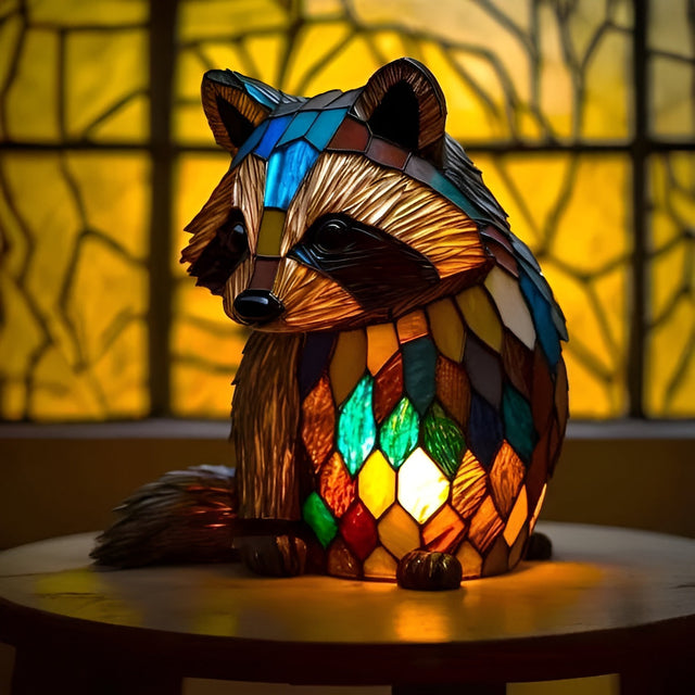 Gustlik - Lampa Magisk Raccoon