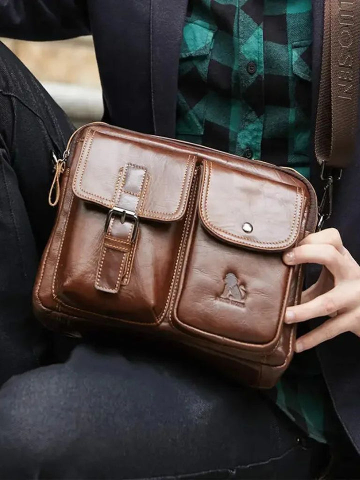 Oliver™ - Retro Kwadratowa Torebka na Ramię