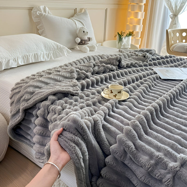 Wanda – Ciepły Koc Fleece z Flaneli