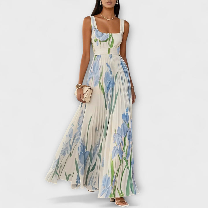 Penélope - Sukienka Maxi z Chiffonem