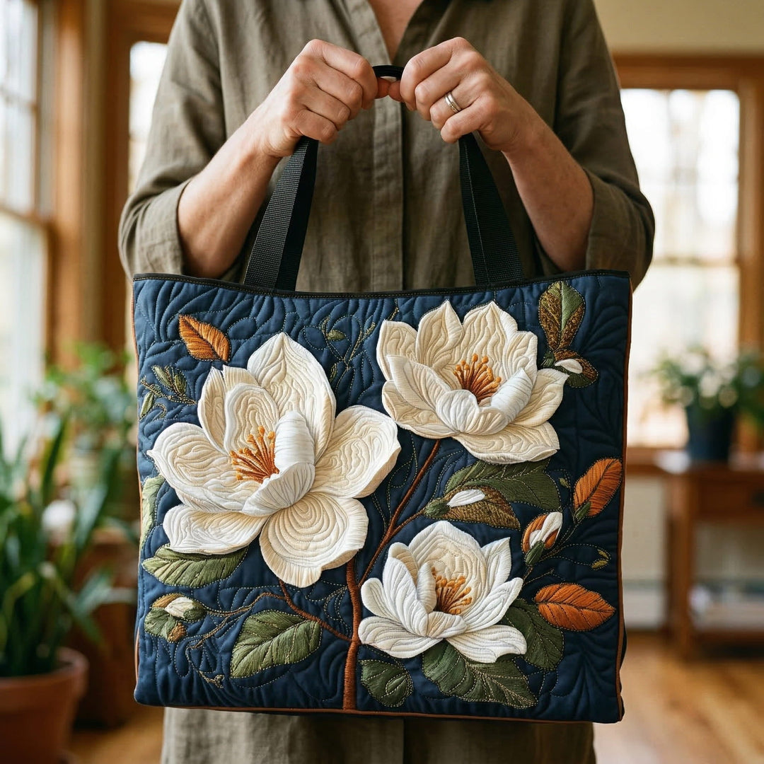 Elegancka pikowana torba tote Magnolia