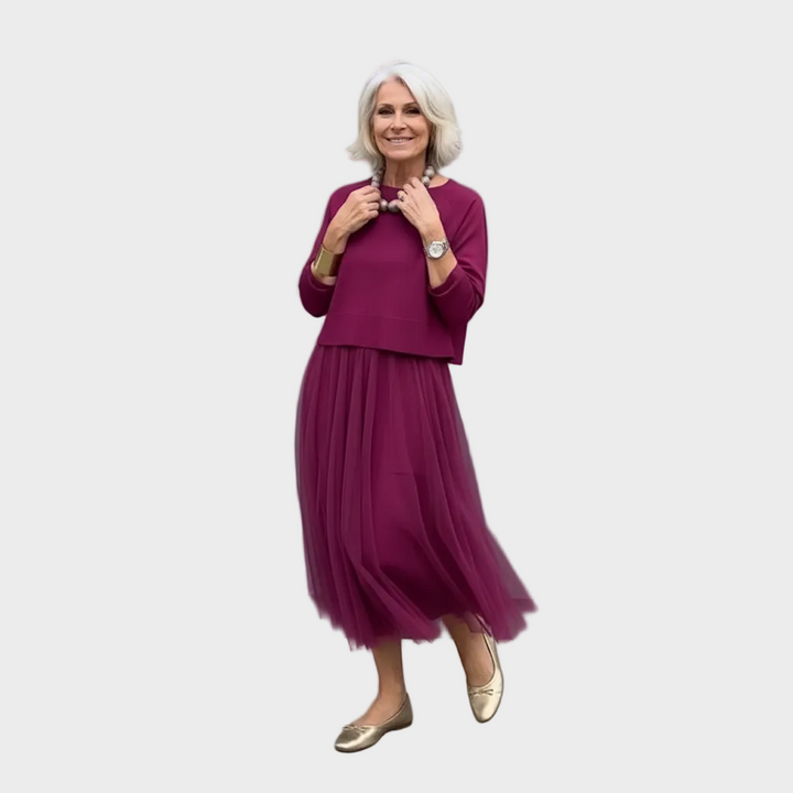 Elegancki Dwuczęściowy Zestaw Emmie