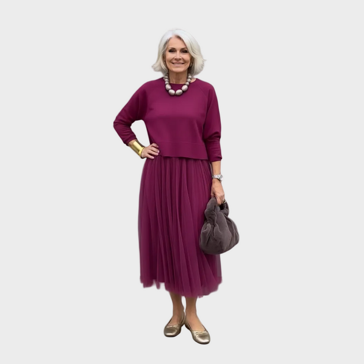 Elegancki Dwuczęściowy Zestaw Emmie