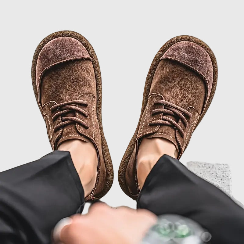 Santiago – Męskie ortopedyczne buty ze skóry naturalnej