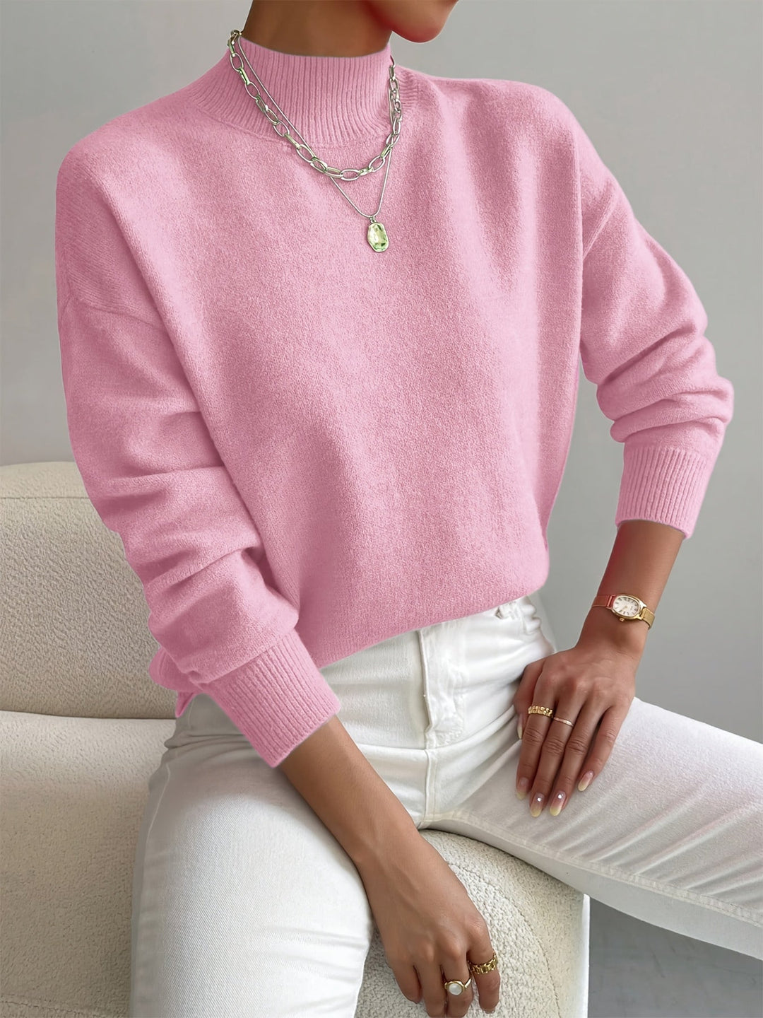 Yvonne - Elegancki sweter casualowy